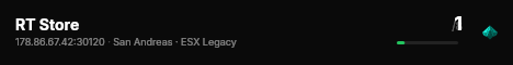 RT Store live status badge