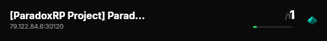 [ParadoxRP Project] ParadoxRP live status badge