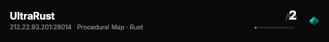 UltraRust live status badge