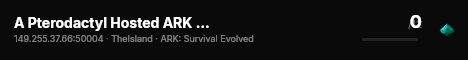 A Pterodactyl Hosted ARK Server - (v358.24) live status badge