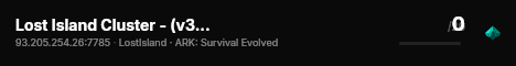 Lost Island Cluster - (v360.26) live status badge