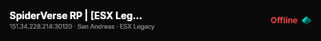 SpiderVerse RP | [ESX Legacy] live status badge