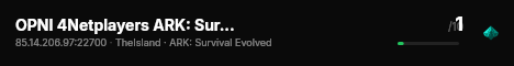 OPNI 4Netplayers ARK: Survival Evolved Server - (v361.7) live status badge