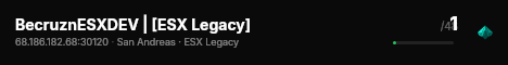 BecruznESXDEV | [ESX Legacy] live status badge