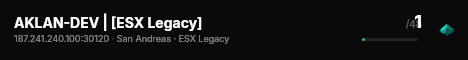 AKLAN-DEV | [ESX Legacy] live status badge