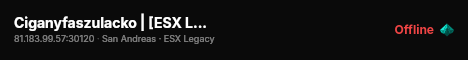 Ciganyfaszulacko | [ESX Legacy] live status badge