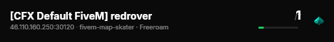 [CFX Default FiveM] redrover live status badge