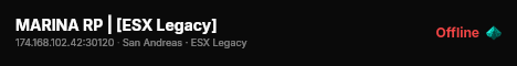 MARINA RP | [ESX Legacy] live status badge