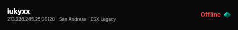 lukyxx live status badge