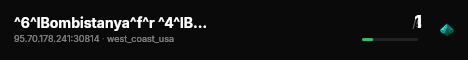 ^6^lBombistanya^f^r ^4^lBeam^aMP^f^r ^c^oServer live status badge