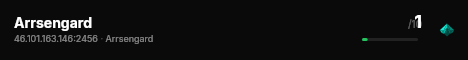 Arrsengard live status badge