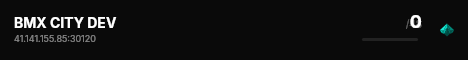 BMX CITY DEV live status badge