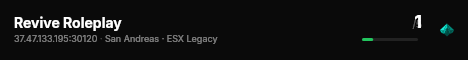Revive Roleplay live status badge