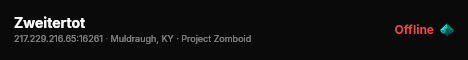 Zweitertot live status badge