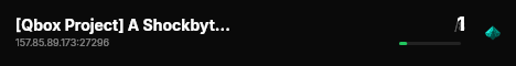 [Qbox Project] A Shockbyte FiveM live status badge