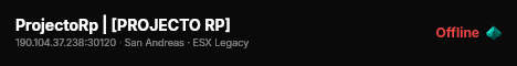 ProjectoRp | [PROJECTO RP] live status badge