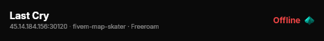 Last Cry live status badge