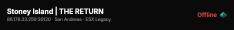Stoney Island | THE RETURN live status badge