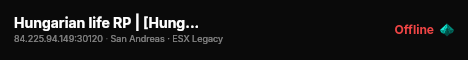 Hungarian life RP | [Hungaria life RP] live status badge