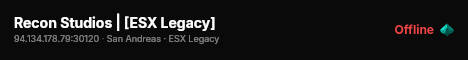 Recon Studios | [ESX Legacy] live status badge