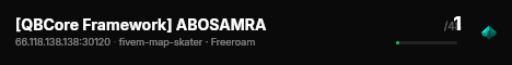 [QBCore Framework] ABOSAMRA live status badge