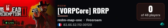 [VORPCore] RDRP live status badge