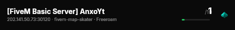 [FiveM Basic Server] AnxoYt live status badge