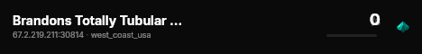 Brandons Totally Tubular BeamMP Sever live status badge