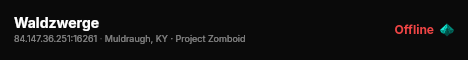 Waldzwerge live status badge