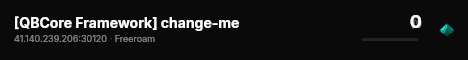 [QBCore Framework] change-me live status badge
