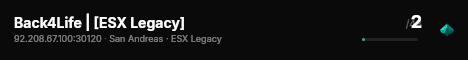 Back4Life | [ESX Legacy] live status badge