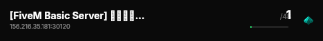 [FiveM Basic Server] ريدز / REDS live status badge