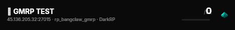 🤏 GMRP TEST live status badge