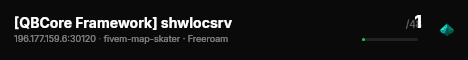 [QBCore Framework] shwlocsrv live status badge