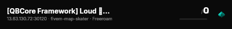 [QBCore Framework] Loud 𝗙𝗶g𝗵𝘁 live status badge