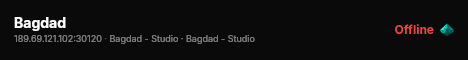 Bagdad live status badge