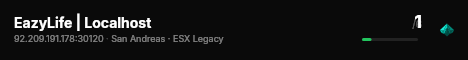 EazyLife | Localhost live status badge