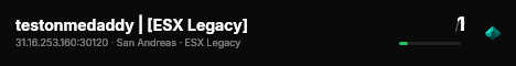 testonmedaddy | [ESX Legacy] live status badge