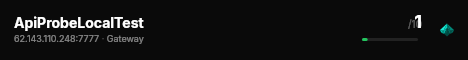 ApiProbeLocalTest live status badge