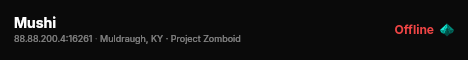 Mushi live status badge