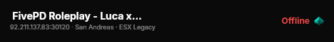  FivePD Roleplay - Luca x Henry Maus live status badge