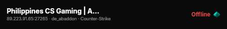 Philippines CS Gaming | Arena Communtiy [DD2 Public] live status badge