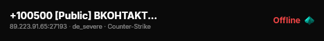 +100500 [Public] BKOHTAKTE 18+ live status badge