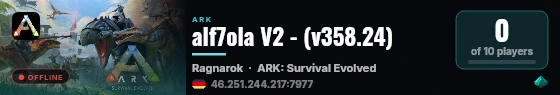 alf7ola V2 - (v358.24) live status badge