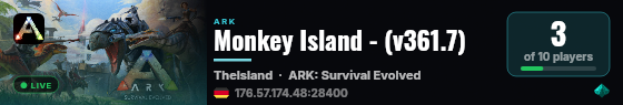 Monkey Island - (v361.7) live status badge