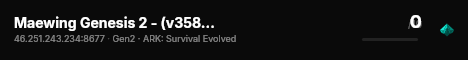 Maewing Genesis 2 - (v358.24) live status badge