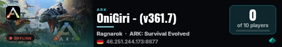 OniGiri - (v361.7) live status badge