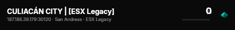 CULIACÁN CITY | [ESX Legacy] live status badge