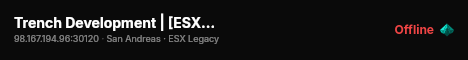 Trench Development | [ESX Legacy] live status badge