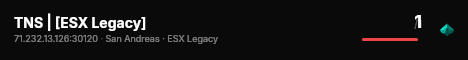 TNS | [ESX Legacy] live status badge